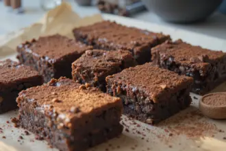 5 Ingredient Brownies With Cocoa Powder