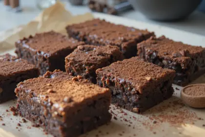 5 Ingredient Brownies With Cocoa Powder