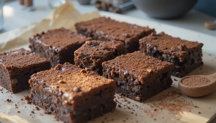 5 Ingredient Brownies With Cocoa Powder