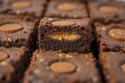 Brownies With Peanut Butter Cups Inside