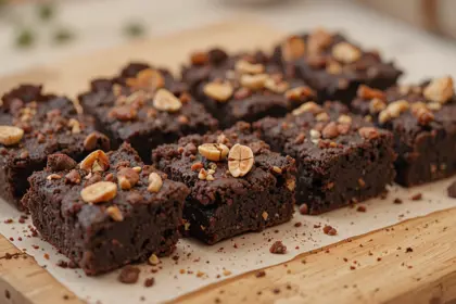 Chocolate Brownies With Nuts