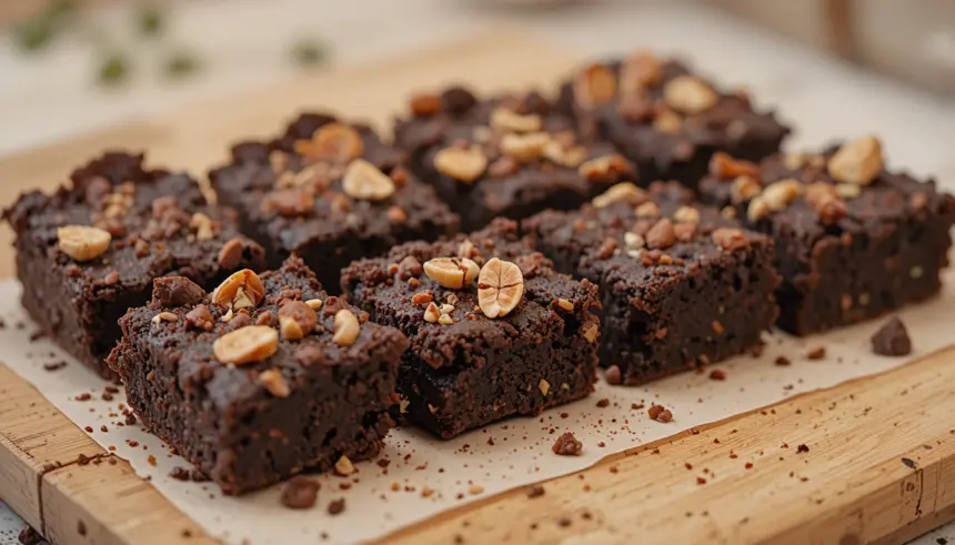 Chocolate Brownies With Nuts