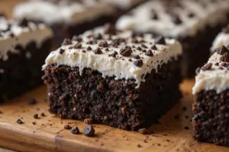 Oreo Brownies With Frosting