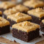 Brownies With Pumpkin Frosting