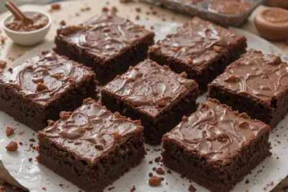 Brownies Made With Nutella
