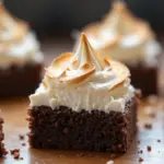 Brownies With Meringue Topping