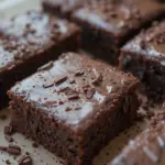 Espresso Brownies With Mocha Ganache