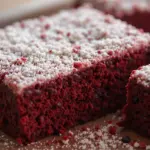 Red Velvet Brownies With Box Mix
