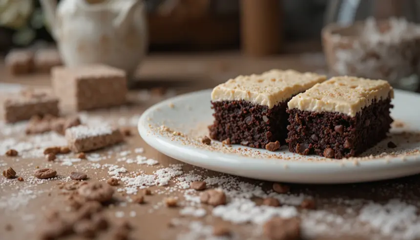 Old Fashioned Brownies With Frosting