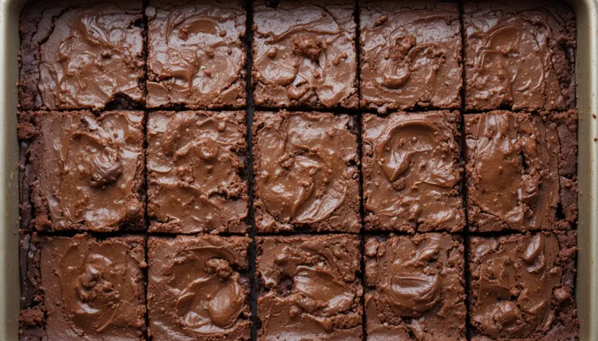 Sheet Pan Brownies With Box Mix