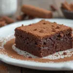 Chocolate Brownies With Cocoa