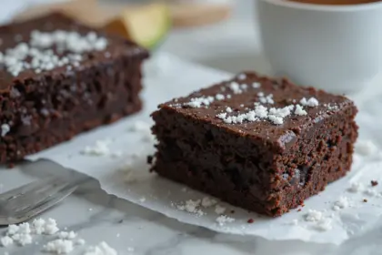 Avocado Brownies With Coconut Flour