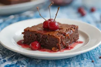 How To Make Brownies With Cherries