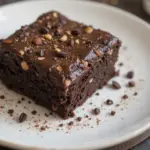 Fudge Brownies With Espresso Frosting