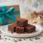 Brownie Gift Box With Brownies