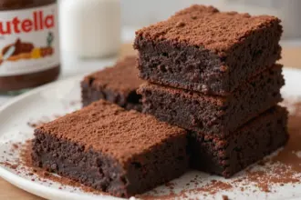 How To Make Nutella Brownies With Cocoa Powder