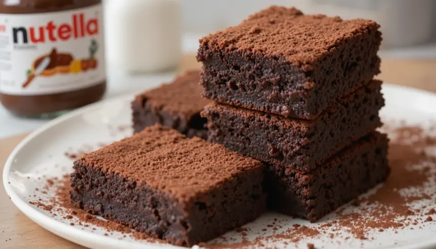 How To Make Nutella Brownies With Cocoa Powder