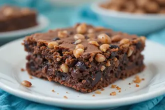 Flourless Brownies With Beans