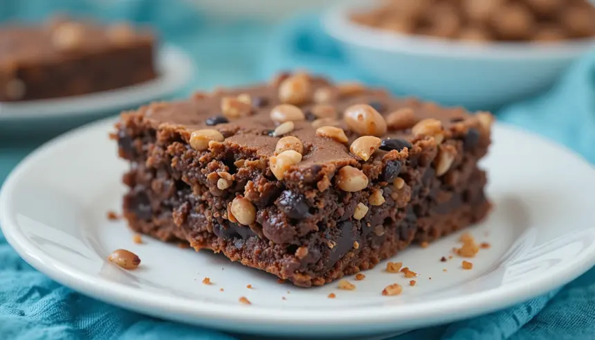 Flourless Brownies With Beans