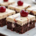 Cherry Cheesecake Brownies With Cream Cheese