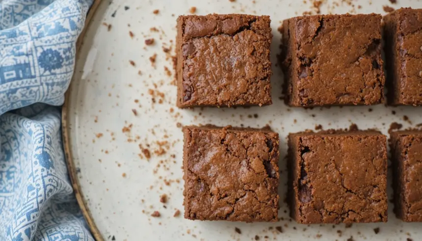 Sweet Potato Brownies With Chickpea Flour