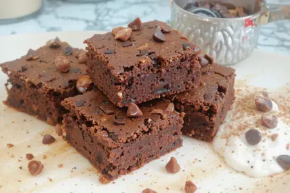 Protein Brownies With Chocolate Chips