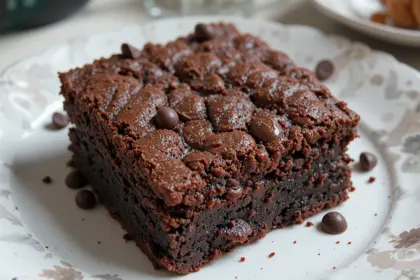 Healthy Brownies With Chocolate Chips