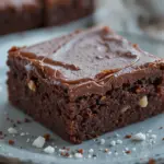 Protein Brownies With Chocolate Frosting