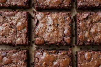 Homemade Brownies With Plant-Based Protein