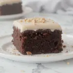 Chocolate Hazelnut Brownies With Frosting
