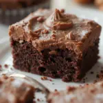 Nutella Brownies With Nutella Frosting