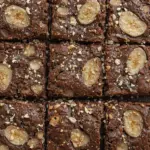 Brownies With Tahini And Bananas