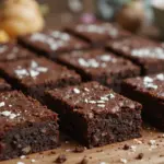 Chocolate Brownies With Ingredients