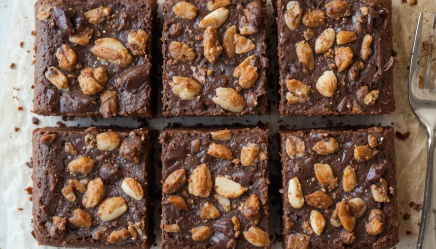 Chocolate Fudge Brownies With Nuts