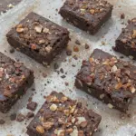 Homemade Chocolate Brownies With Nuts
