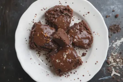 How To Make Fudgy Brownies With Ganache