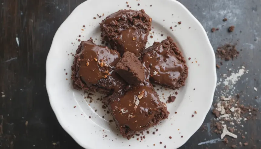 How To Make Fudgy Brownies With Ganache