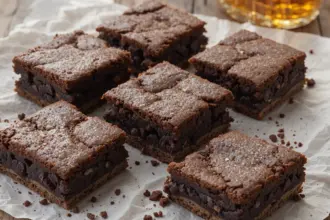 Brownies With Bourbon Whiskey