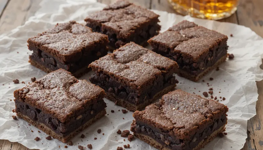 Brownies With Bourbon Whiskey