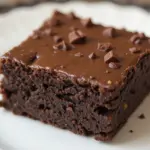 Chocolate Fudge Brownies With Espresso