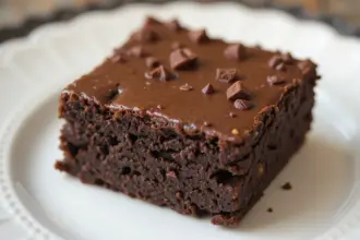 Chocolate Fudge Brownies With Espresso