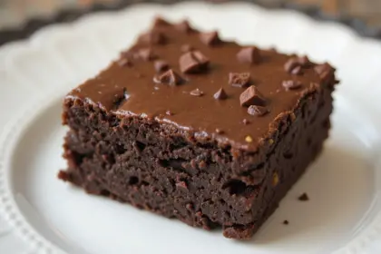 Chocolate Fudge Brownies With Espresso
