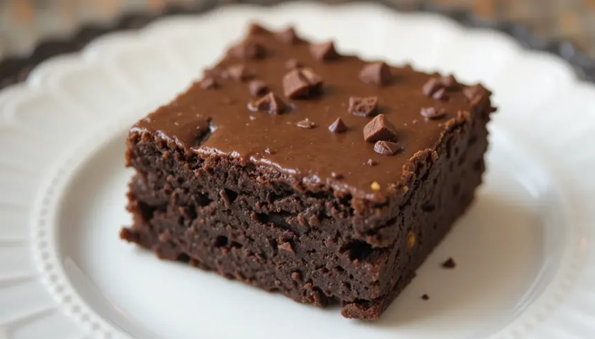 Chocolate Fudge Brownies With Espresso