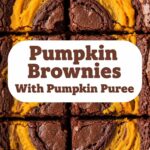 Pumpkin Brownies With Pumpkin Puree
