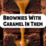 Brownies With Caramel In Them