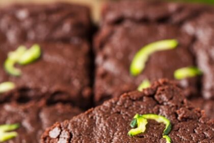 Zucchini Brownies With Espresso
