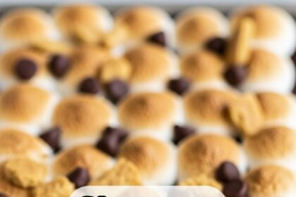 S'mores Brownies With Marshmallow Fluff