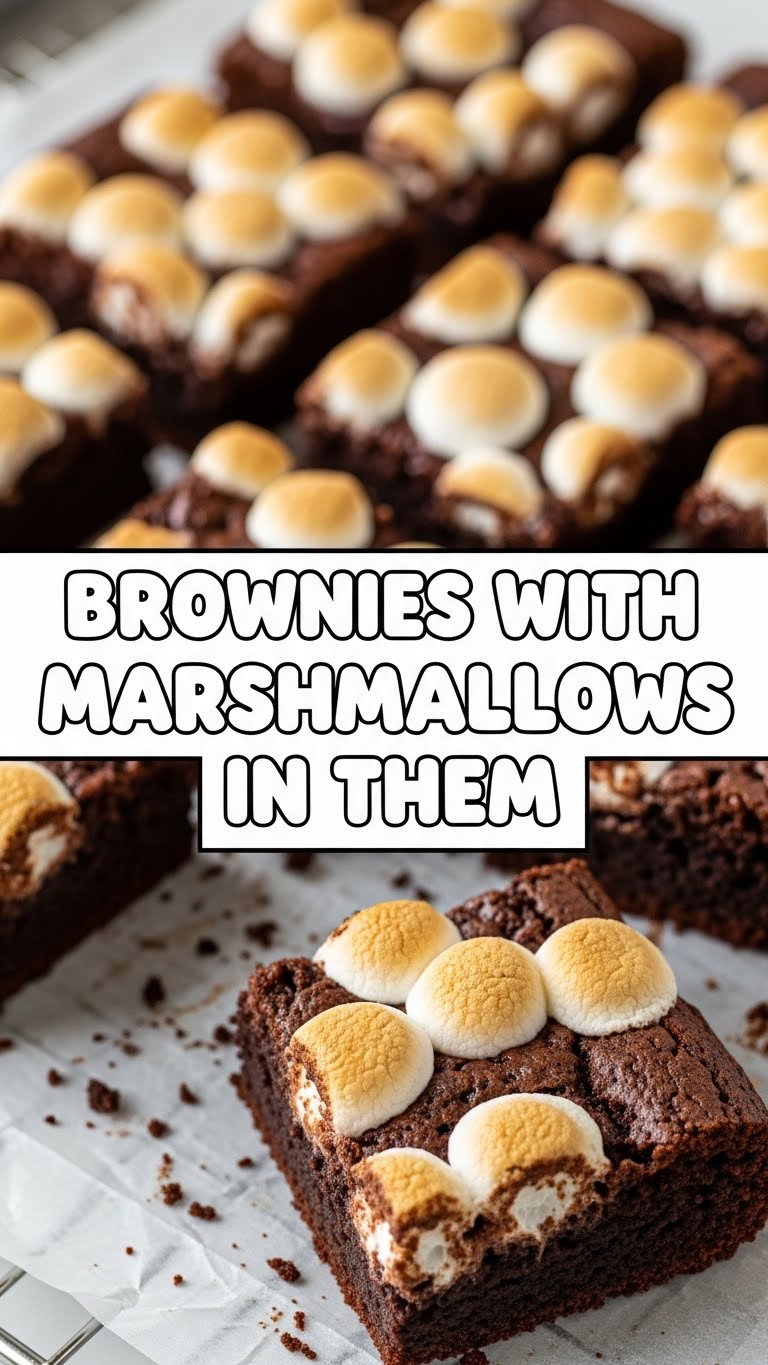 Brownies With Marshmallows In Them