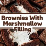 Brownies With Marshmallow Filling