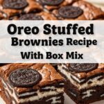 Oreo Stuffed Brownies Recipe With Box Mix